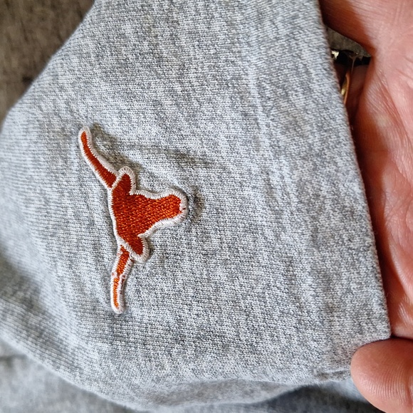 Single stitch 80s 90s UT longhorns gray logo t-shirt Cotton Exchange tag USA - Picture 8 of 11